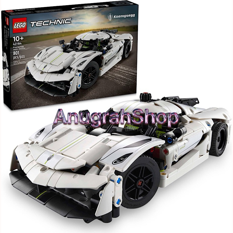 LEGO 42184 TECHNIC Koenigsegg Jesko Absolut White Hypercar