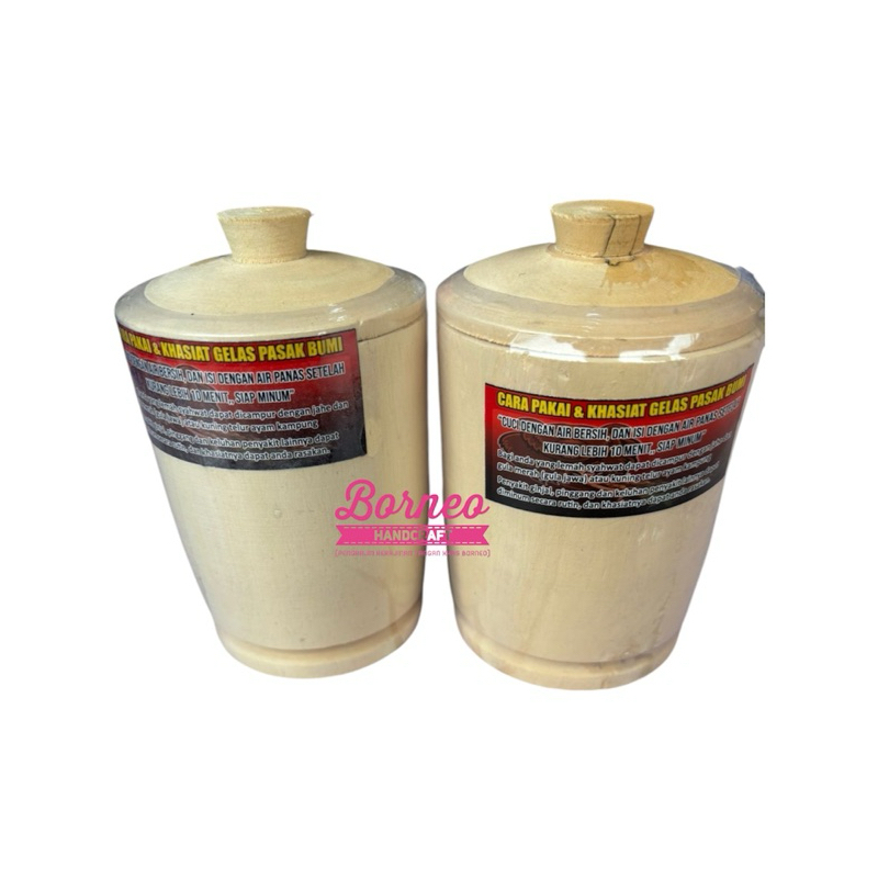 Gelas kayu pasak bumi | Gelas kayu pasak bumi Kalimantan | Gelas kayu pasak bumi asli | gelas kayu K