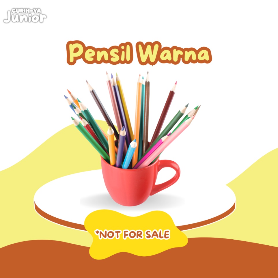 

KODE N6N3 NOT FOR SALE Gurihya Jr Exclusive Gift Pensil Warna