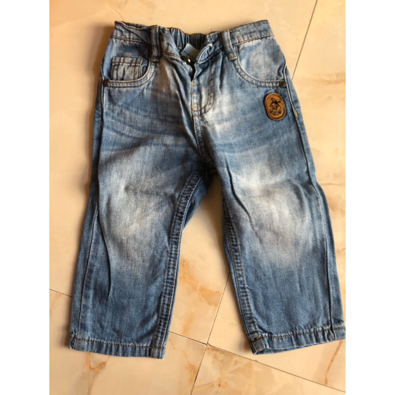 Celana jeans anak perempuan merk Looney Tunes usia 1-2 tahun