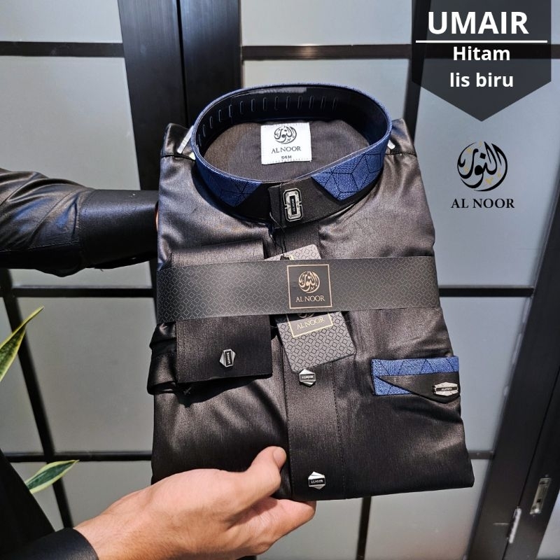 Jubah Al Noor Hitam Umair