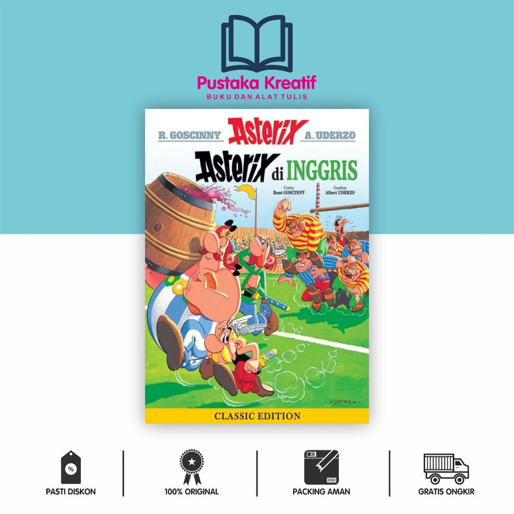 Asterix - Asterix di Inggris Classic