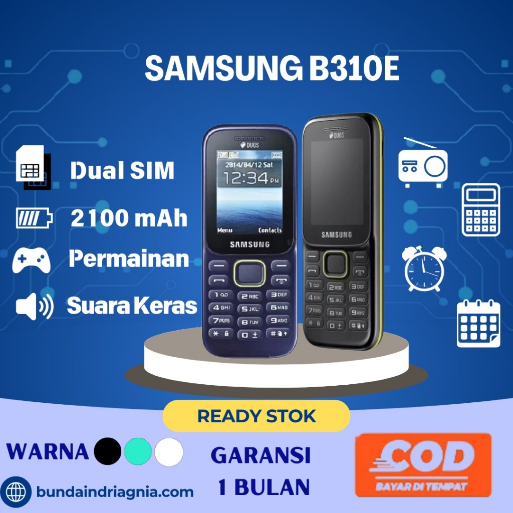 Hp Jadul Original 100% Baru Samsung B310 Phyton Dual Sim Handphone Murah Meriah Hp Senter