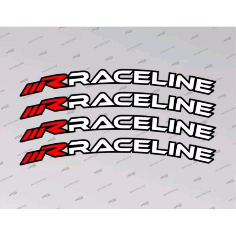 Sticker Cutting Velg RACELINE