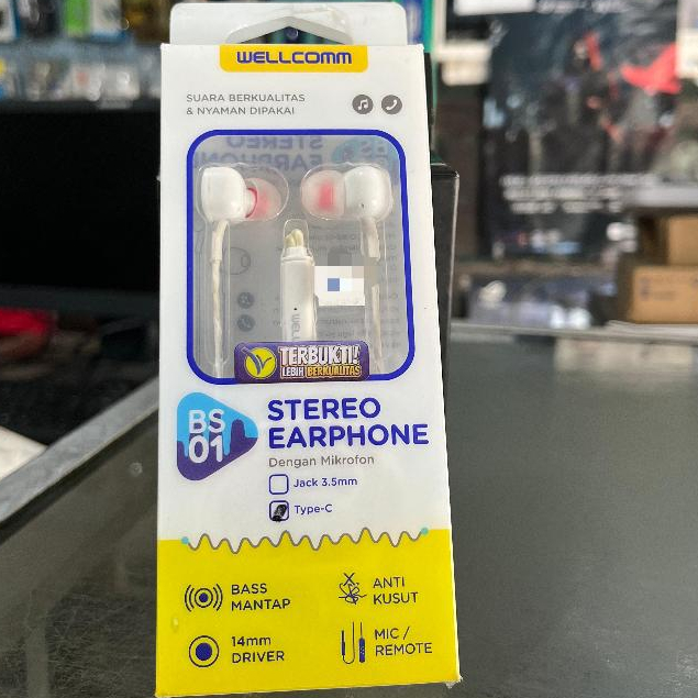 STEREO EARPHONE BS01