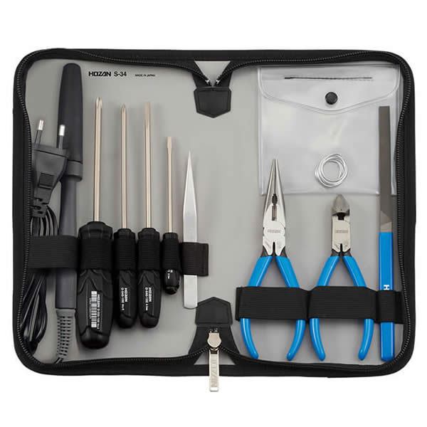 Hozan S-34 Tool Kit (10 Pcs)