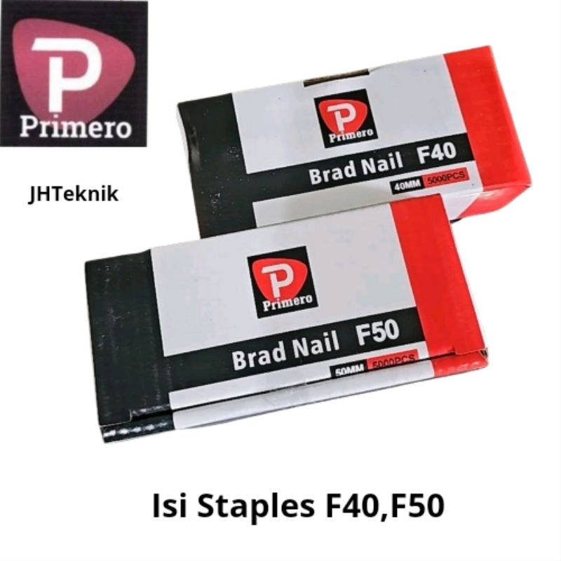 

JHTeknik Isi Paku Staples F40,F50 Primero/Refill staples F40,F50 PRIMERO 100% ORIGINAL