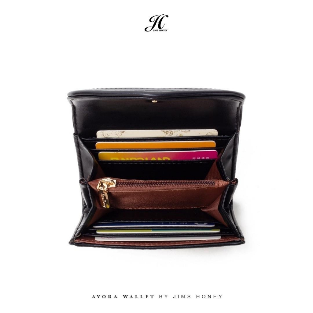 JIMS HONEY AVORA WALLET Dompet Kecil Lipat Wanita Cewek Fashion Jimshoney Casual Terbaru