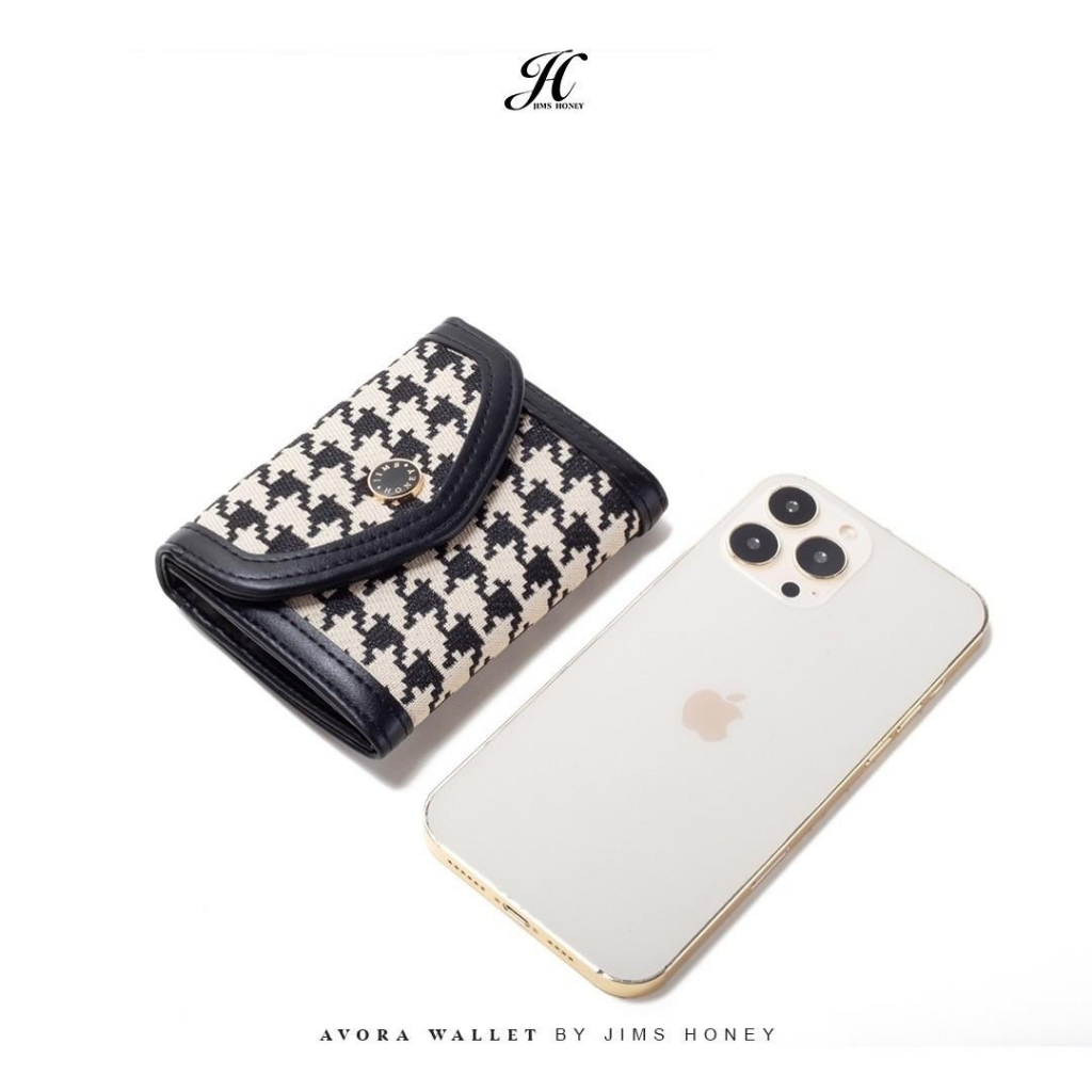 JIMS HONEY AVORA WALLET Dompet Kecil Lipat Wanita Cewek Fashion Jimshoney Casual Terbaru