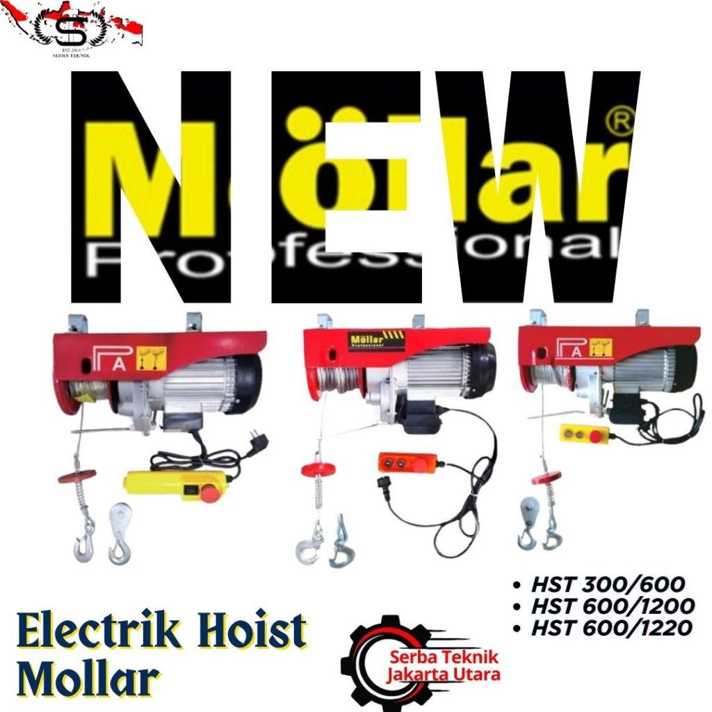 MOLLAR ELECTRIC HOIST / Mini Hoist PA600