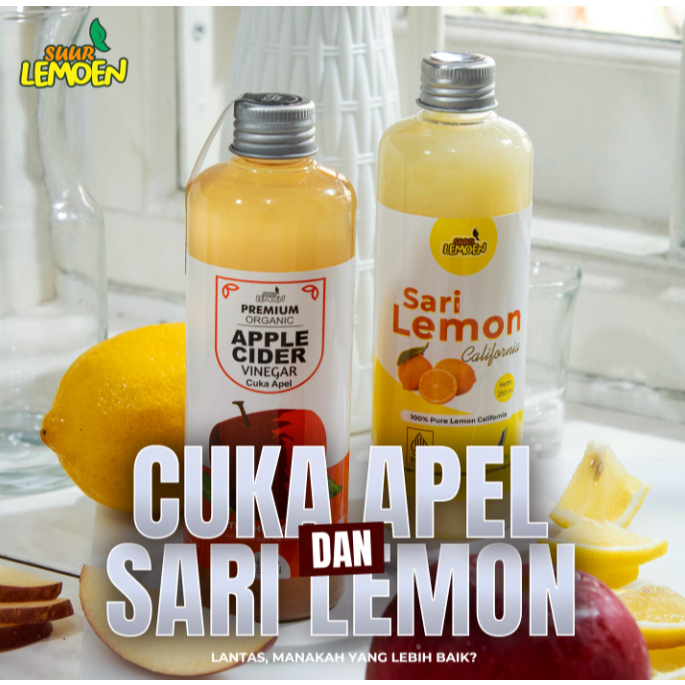 

Paket Diet Sehat Bundling Cuka Apel + Sari Lemon Murni