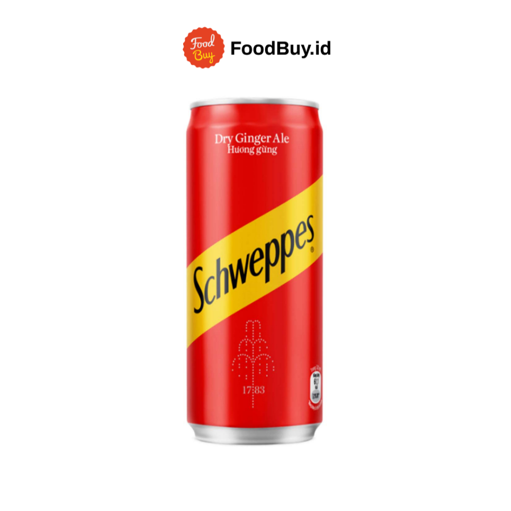 

Schweppes Ginger Ale Can 250 ml