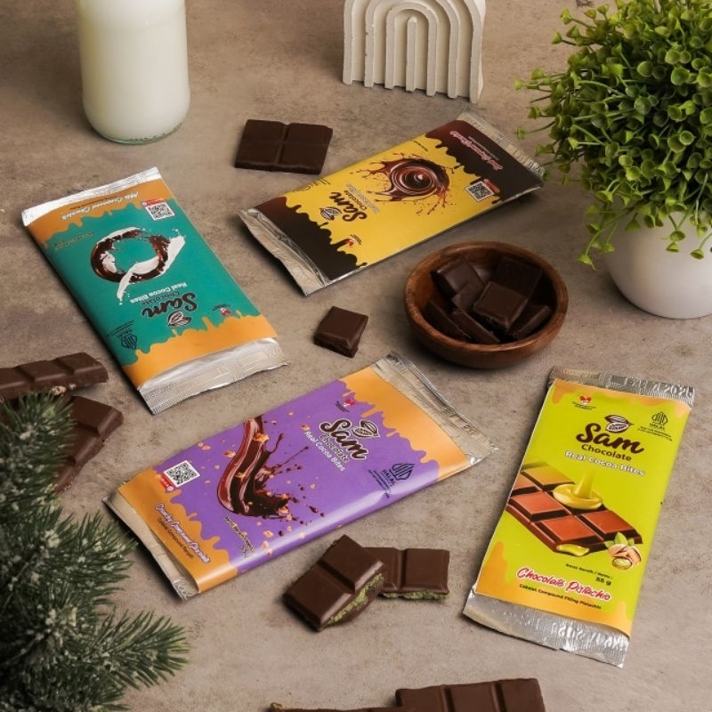 

Dark Chocolate IIMilkChocolateIICrunchyChocolate55gram