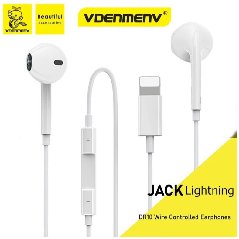DENMEN DR10 Earphone Ios Headset Gaming Headset Bass Headset Earbuds Headset Iphone