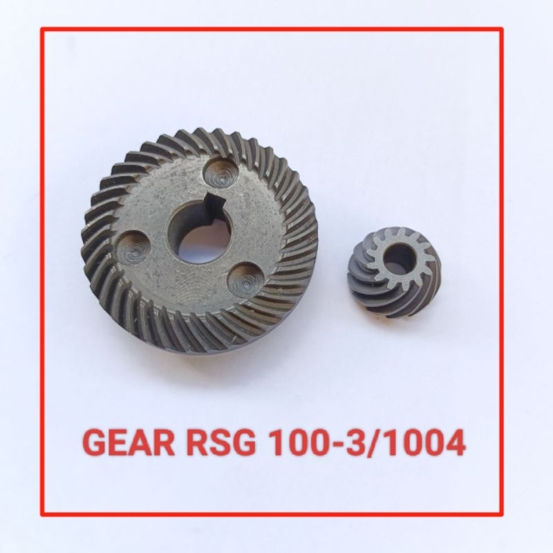 Gear Rsg100-3/100-4  Gear gerinda 4" Ryu Rsg100-3 Rsg 100-4 Gear set gerinda 4 Inch Rsg100-3/100-4