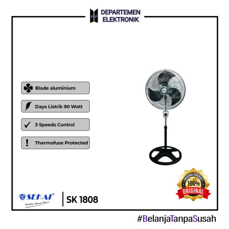 SEKAI KIPAS ANGIN BERDIRI 1808 STANDFAN