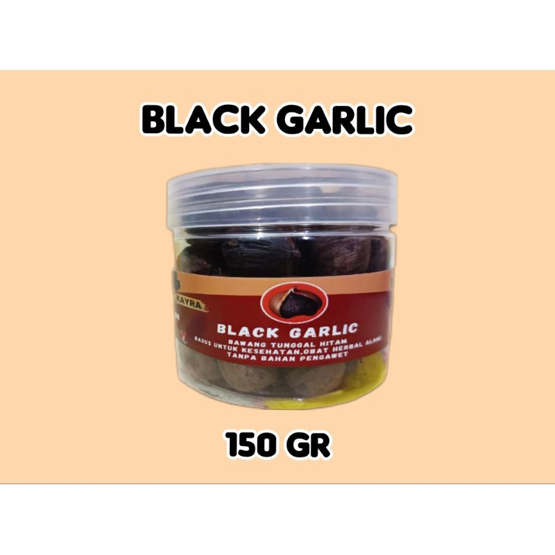 

Black Garlic 150Gr / Bawang Hitam Tunggal 150 gr