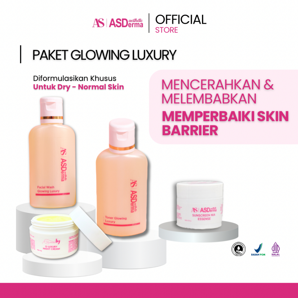 Asderma Aesthetic Paket Glowing Luxury 60ML