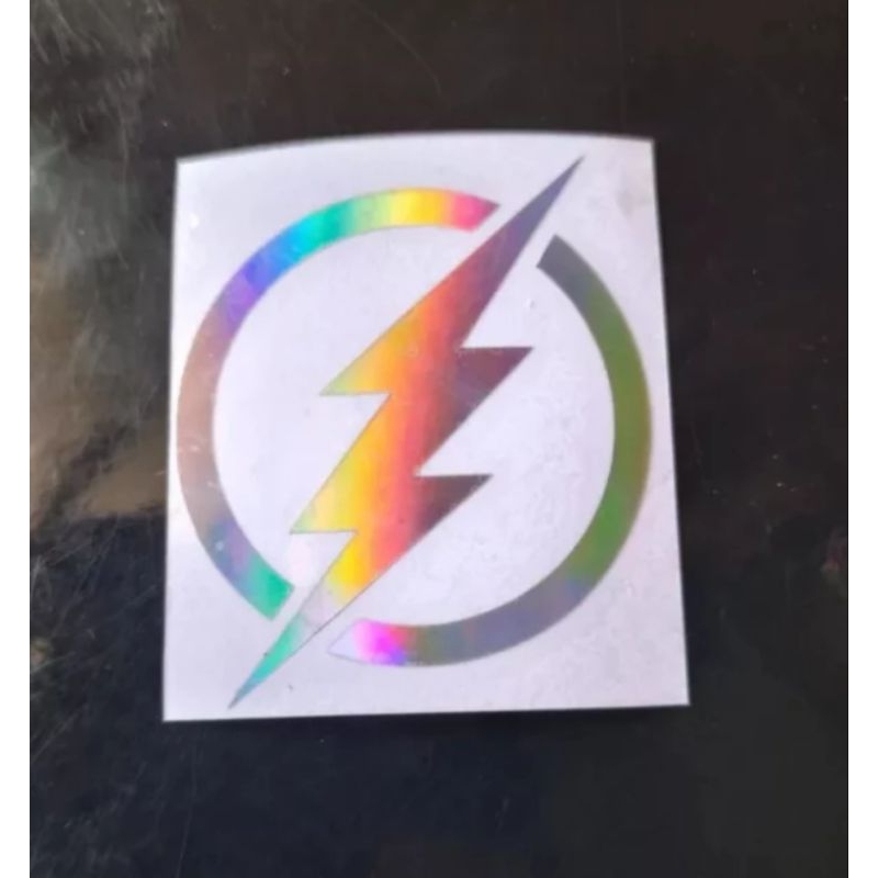Cutting Stiker Petir Sticker Petir Untuk Motor dan Helm dll
