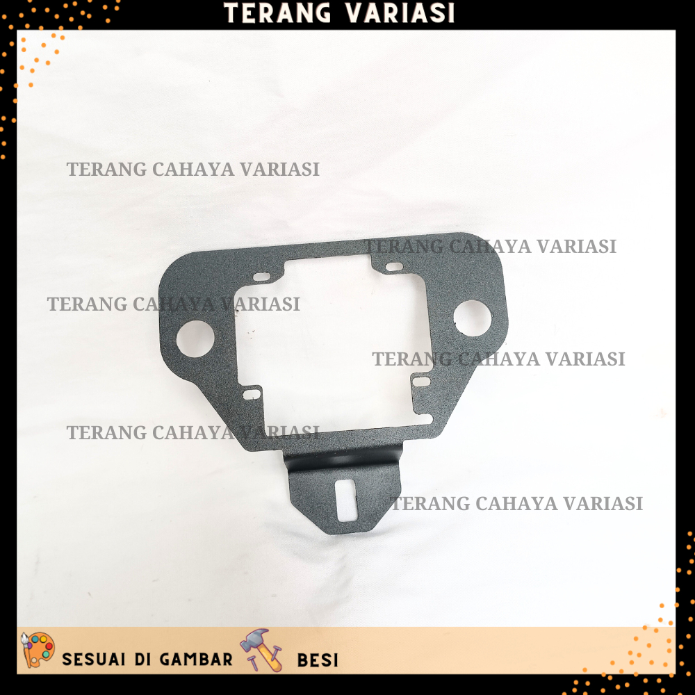 BRACKET LAMPU BILED PROJIE AES KENZO VINYX CR7 3 INCH NEW CB 150 R