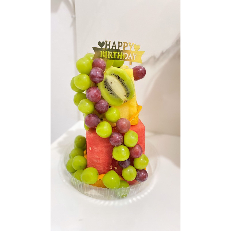 

fruit cake birthday kue buah ulang tahun