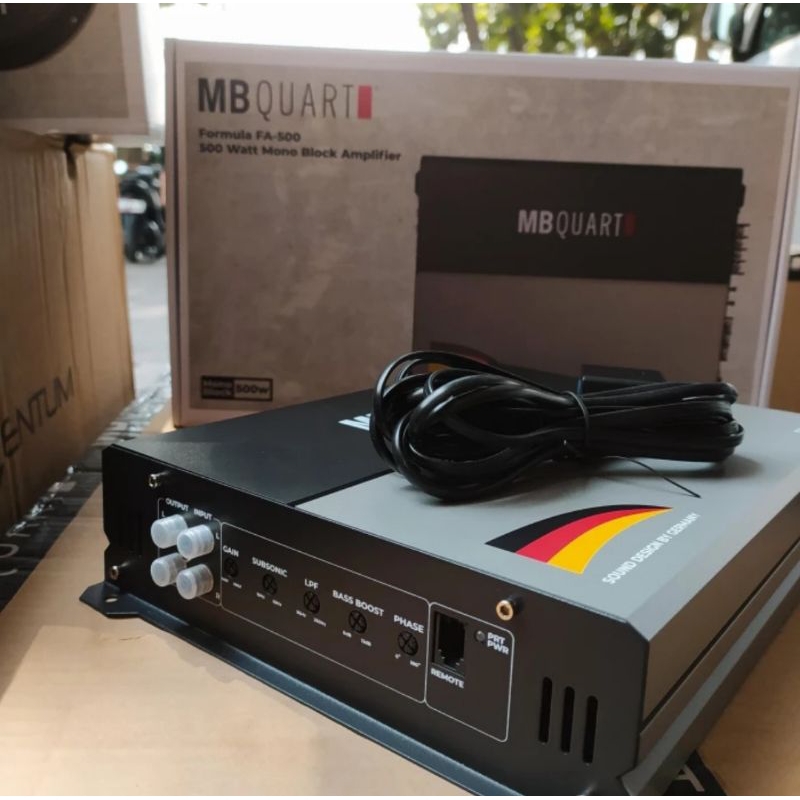 Power monoblock Amplifier mobil MB-Quart formula FA 500
