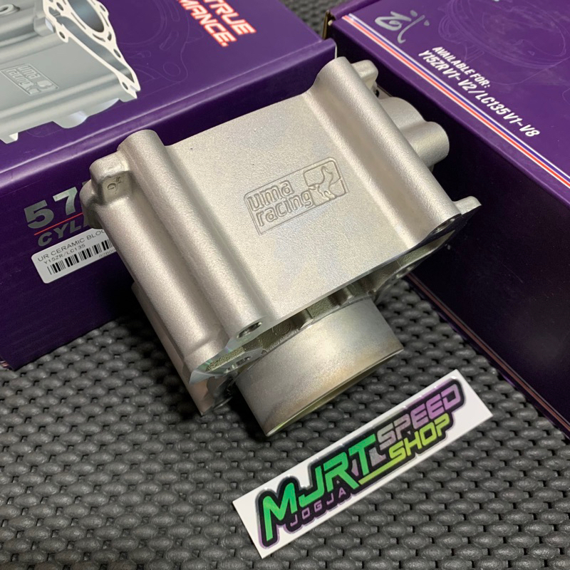 BLOCK CERAMIC UMA RACING 57MM 62MM 65MM MX KING TANPA PISTON BLOK CERAMIC