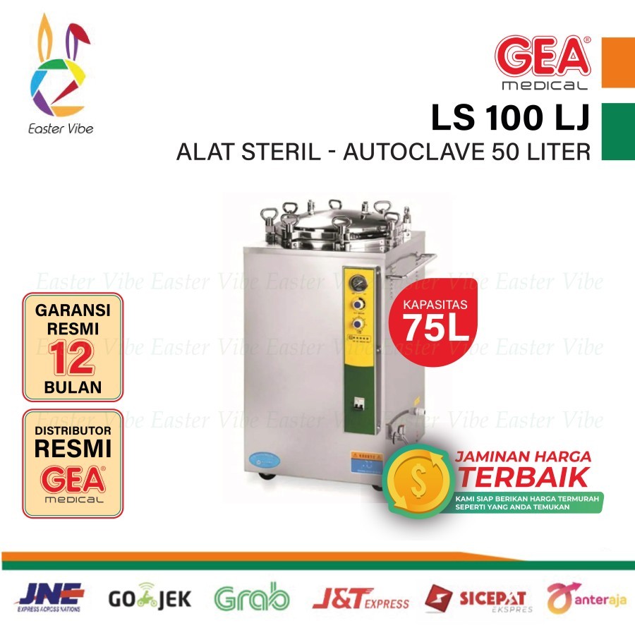 Autoclave SS GEA LS-100LJ 100 Liter/LS 100 LJ 100Liter GEA