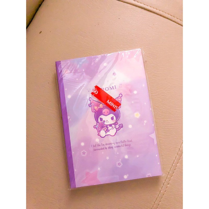 

SANRIO MINISO BUKU TULIS NOTEPAD KUROMI ISI 2