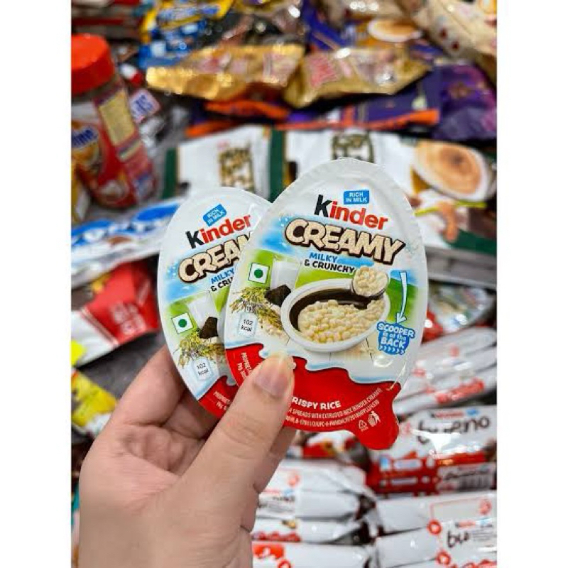 

‼️KINDER JOY CREAMY 1 BOX ISI 12PCS‼️