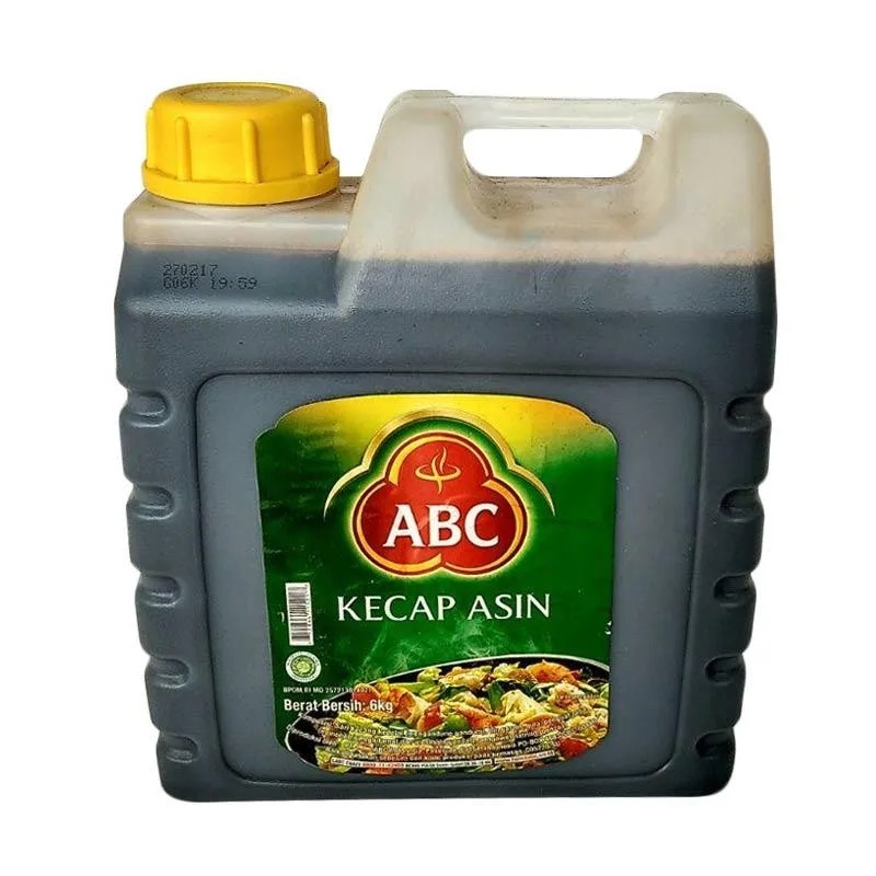 

ABC Kecap Asin 6kg jerigen