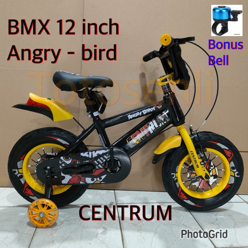 sepeda anak BMX 12 inch NEW CENTRUM angry-bird 3520-3 // bmx 12 inch foster angry bird 5505-5-6-9