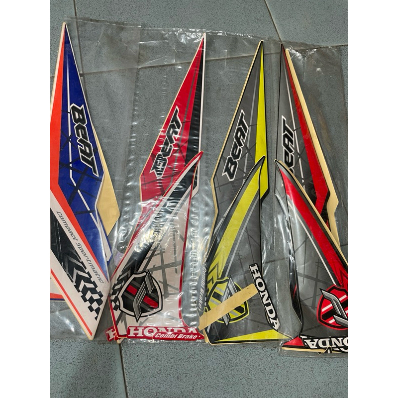 Sticker lis motor honda beat 2018