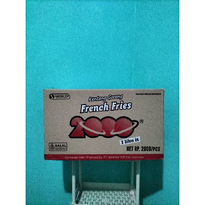 

French fries 2000 1 dus isi 4 renteng