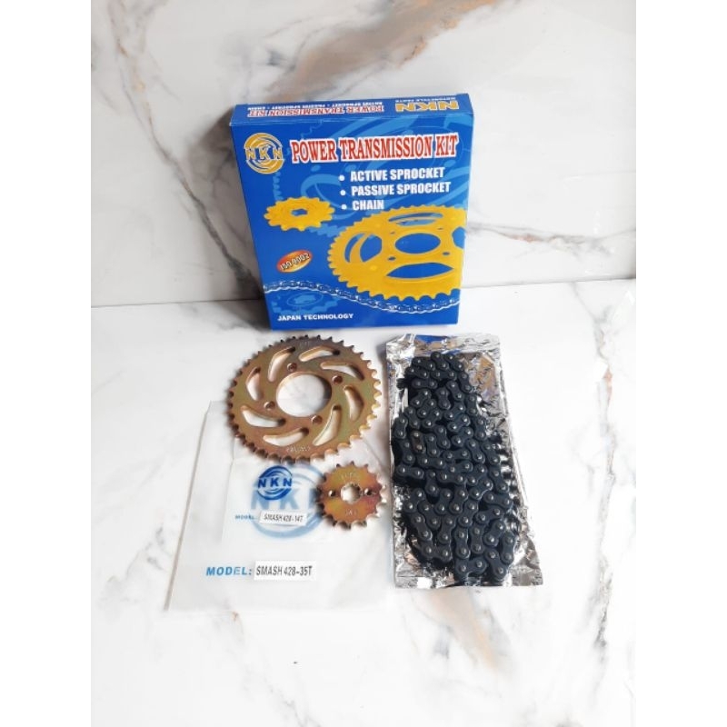 GEAR SET SUZUKI SMASH LAMA SMASH TITAN,NEW SHOGUN 110 ORI