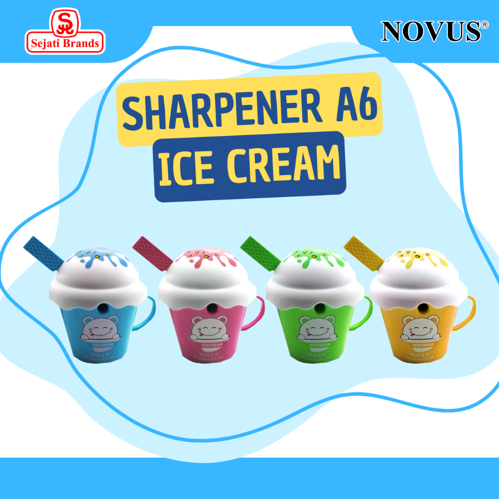 

Novus Serutan Es Krim Sharpener A6 Rautan Meja Putar