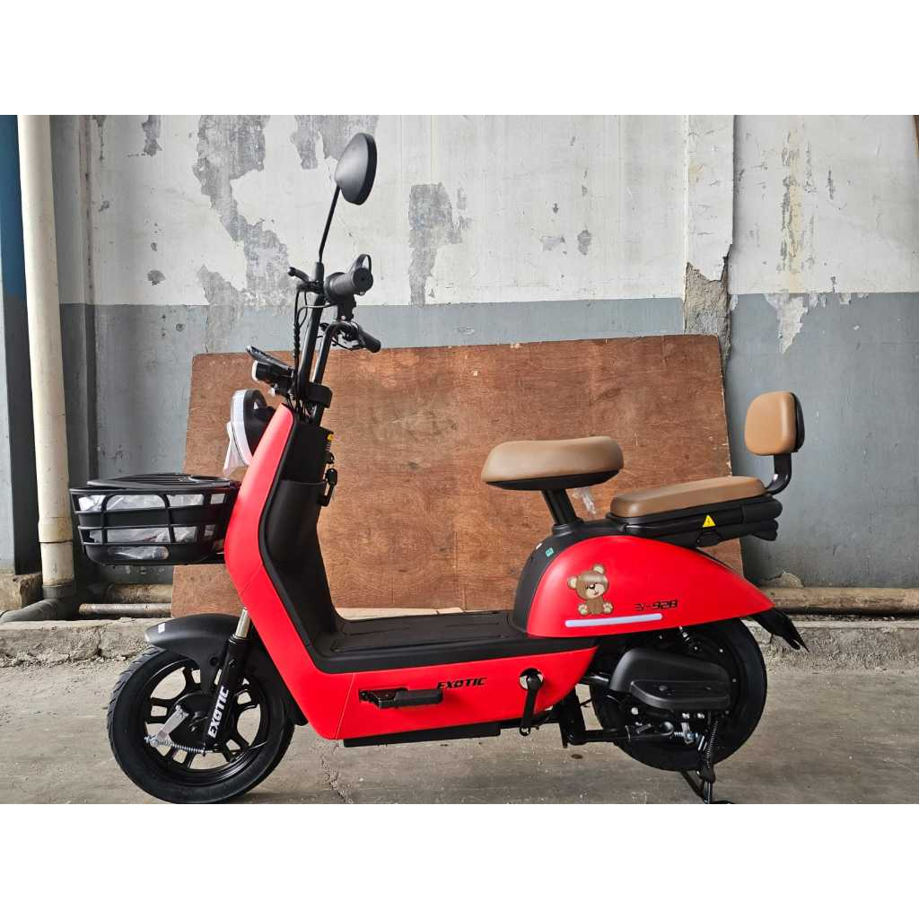 SEPEDA LISTRIK EXOTIC VELOC EV 928 POWER 500 WATT E BIKE ELECTRIC BERGARANSI RESMI