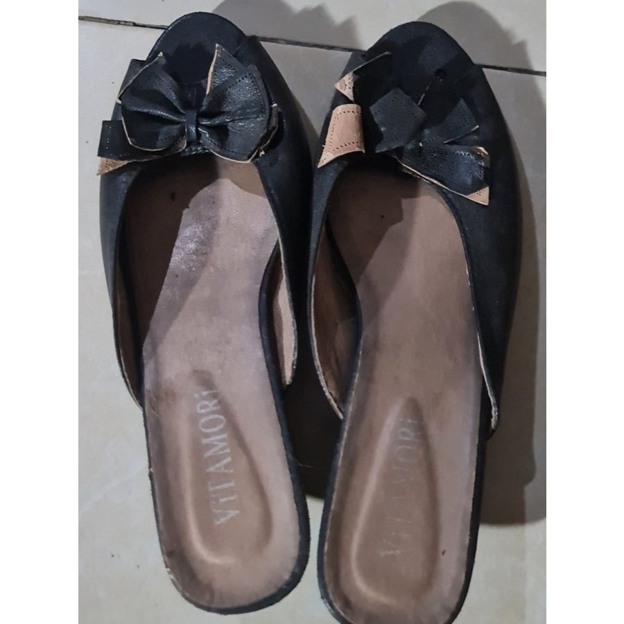 preloved selop pesta heels pendek