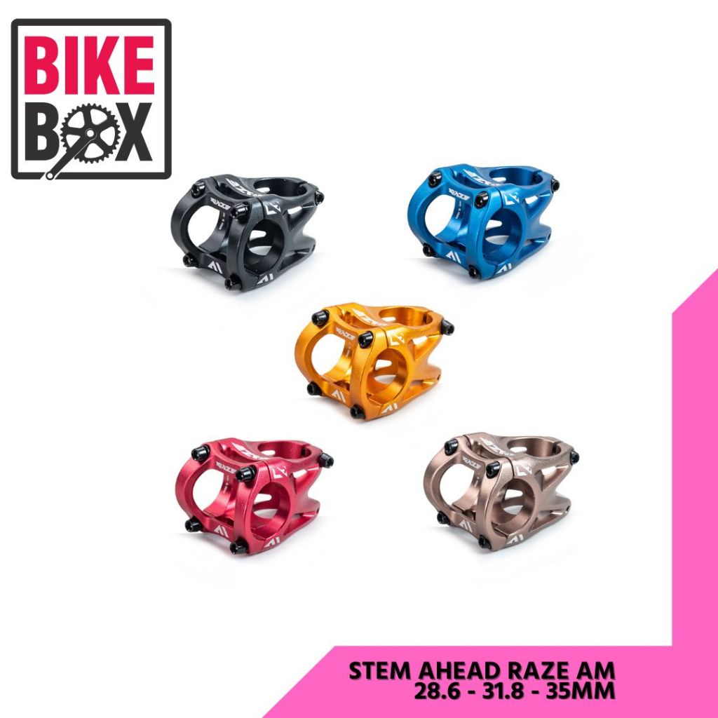 STEM AHEAD SEPEDA MTB RAZE AM 28.6/31.8 ALLOY