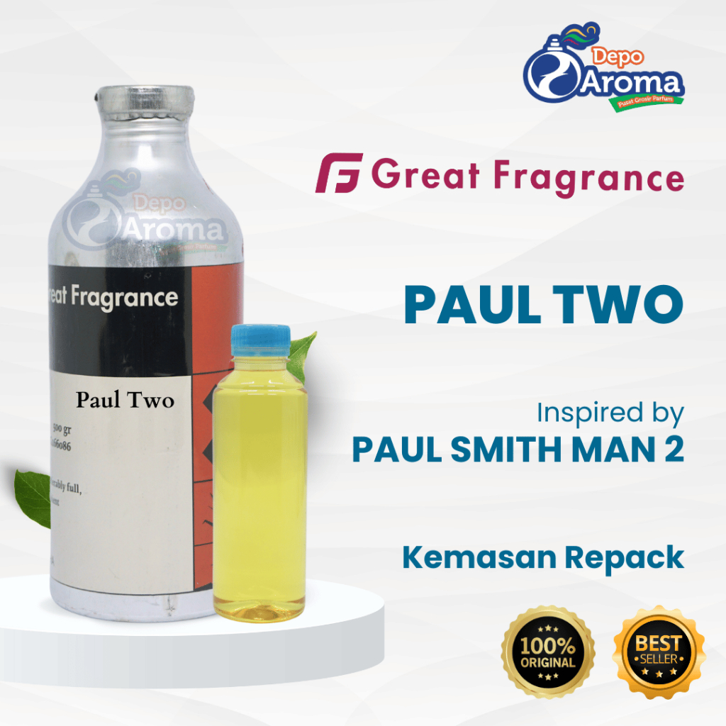 PARFUM BIBIT MURNI - PAUL TWO - REPACKING - GREAT FRAGRANCE