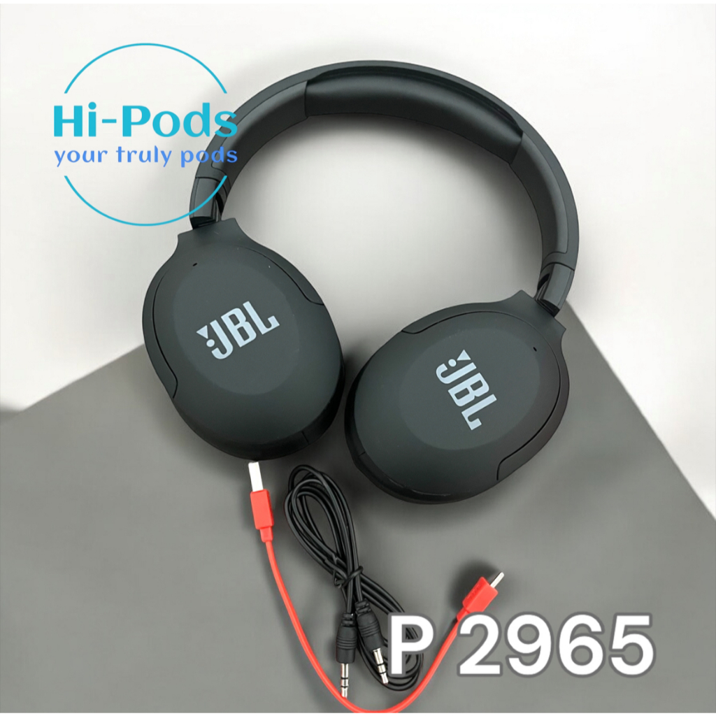 HEADPHONE BLUETOOTH P2965 HEADPHONE WIRELESS SUPER BASS