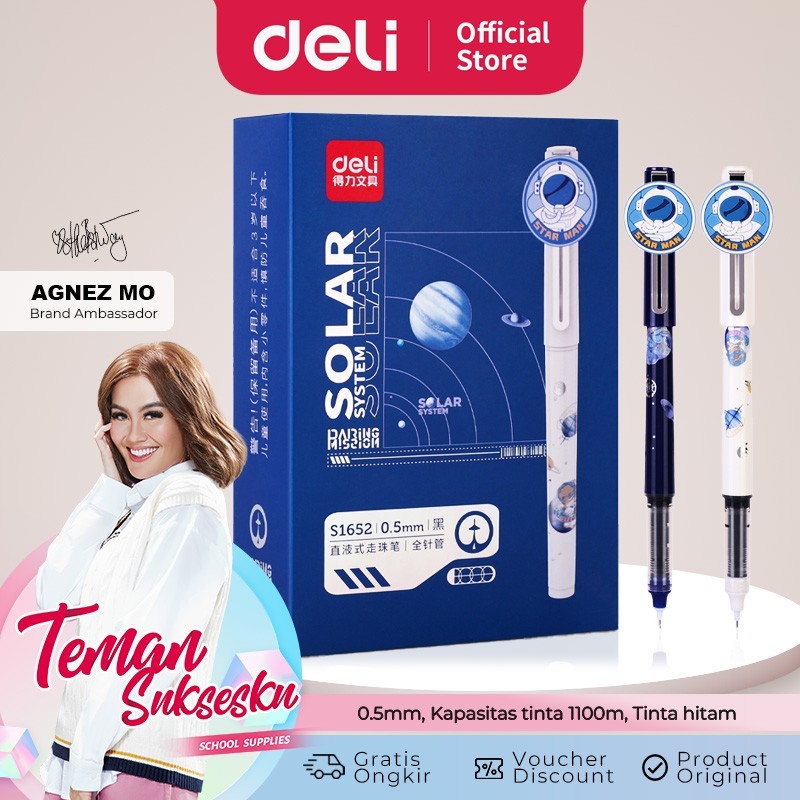 

TBMO ECER DELI GEL PEN BLACK S1652
