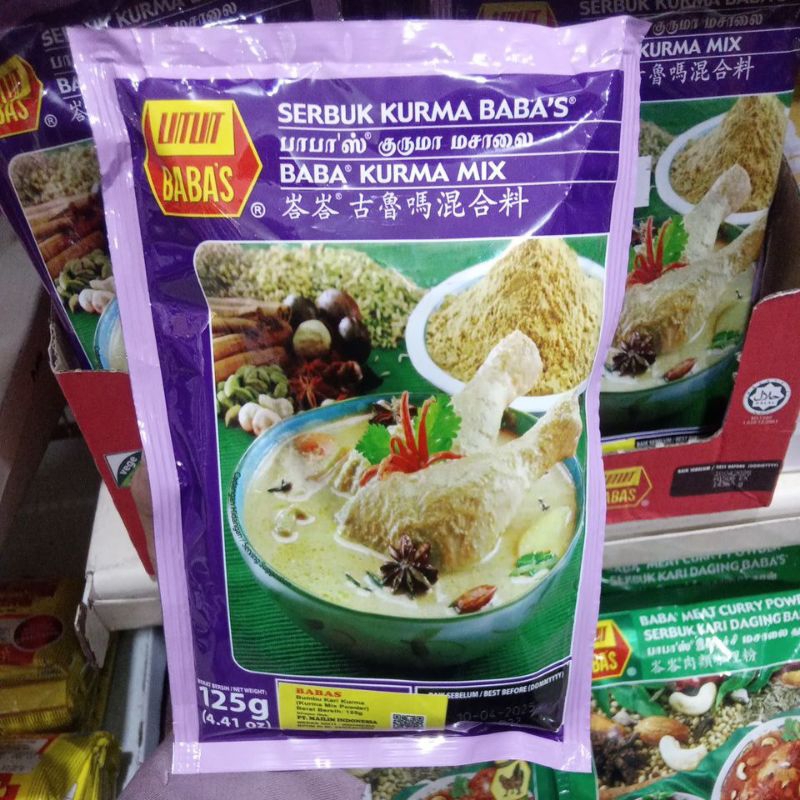 

Bumbu Baba Kurma Mix berat bersih 125gr