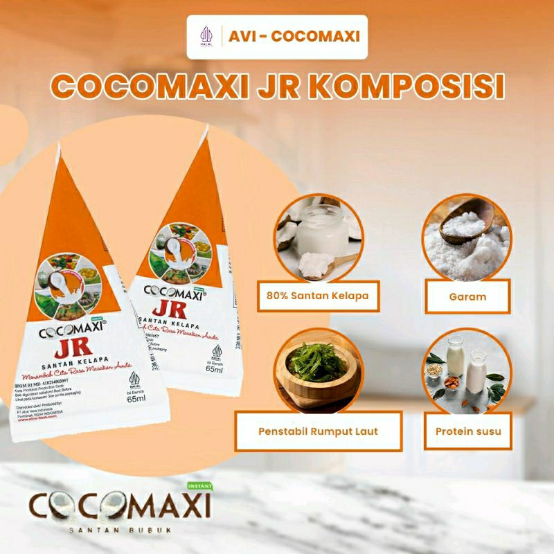

Santan cocomaxi Junior 65ml isi 6 pcs /Cocomaxi/Santan/Santan cair/Santan cocomaxi