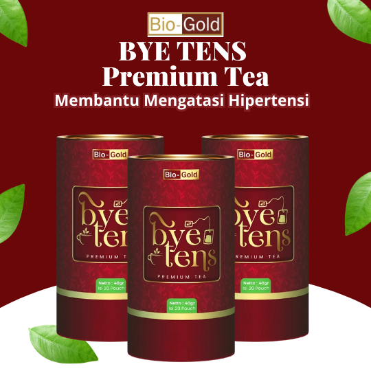 

BIO GOLD TEH BYE TENS Paket 3 PCS Tea Herbal Premium Untuk Membantu Permasalahan Hipertensi