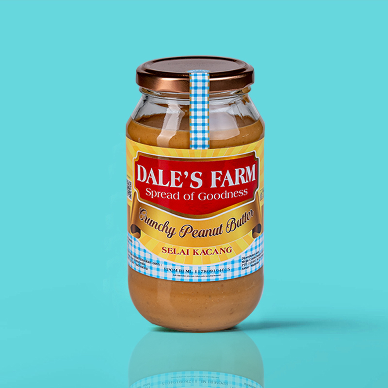

Dale’s Farm Crunchy Peanut Butter 500gr – Selai Kacang
