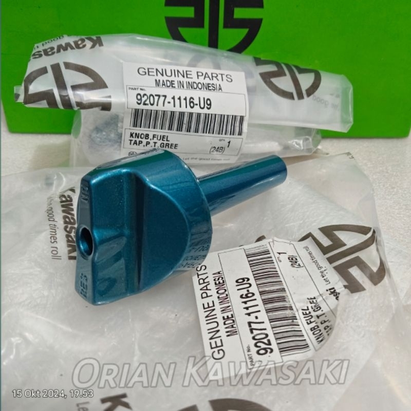 Knob kran keran bensin kawasaki kaze r warna tosca original