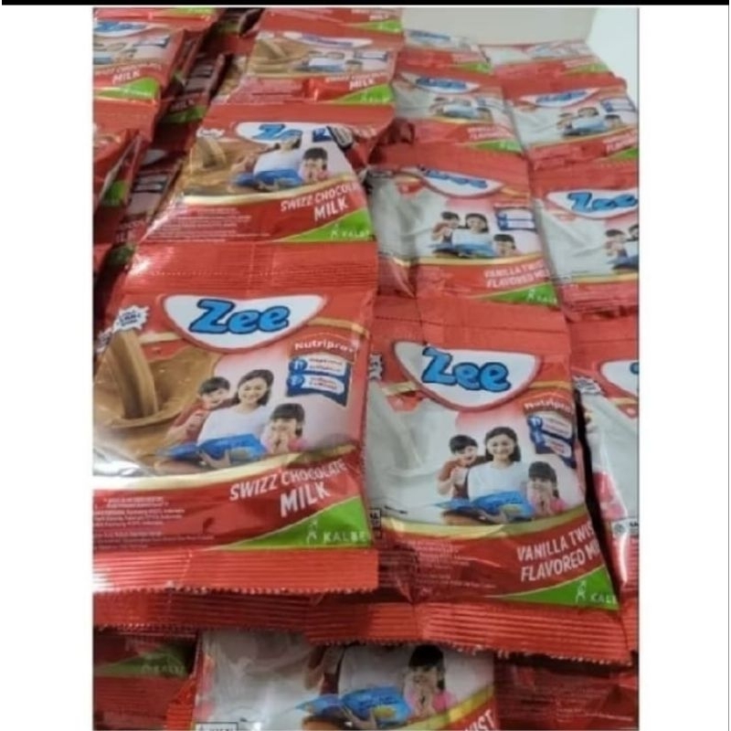 

Zee Susu Rasa Cokelat/Vanilla 1 Renceng isi 10 sachet