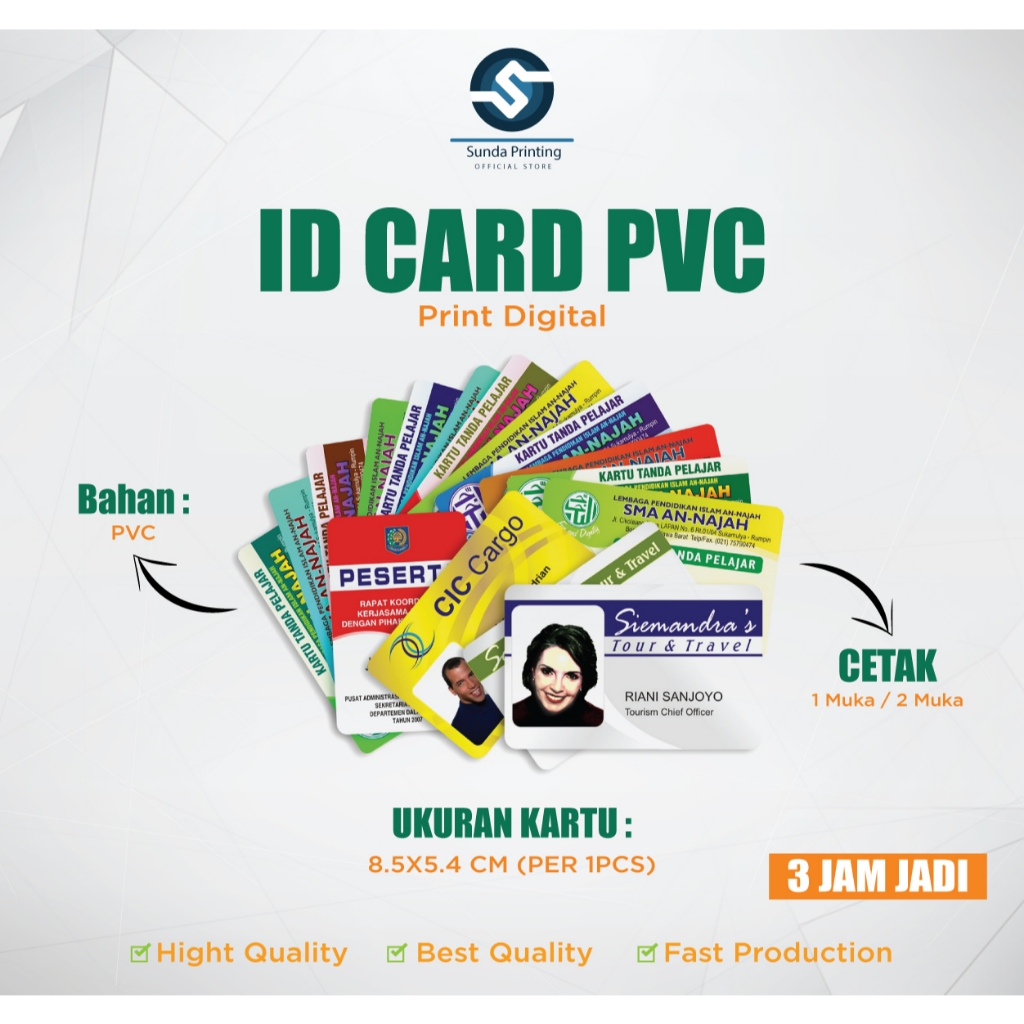 

MEMBER CARD / ID CARD 1MUKA/2MUKA UV