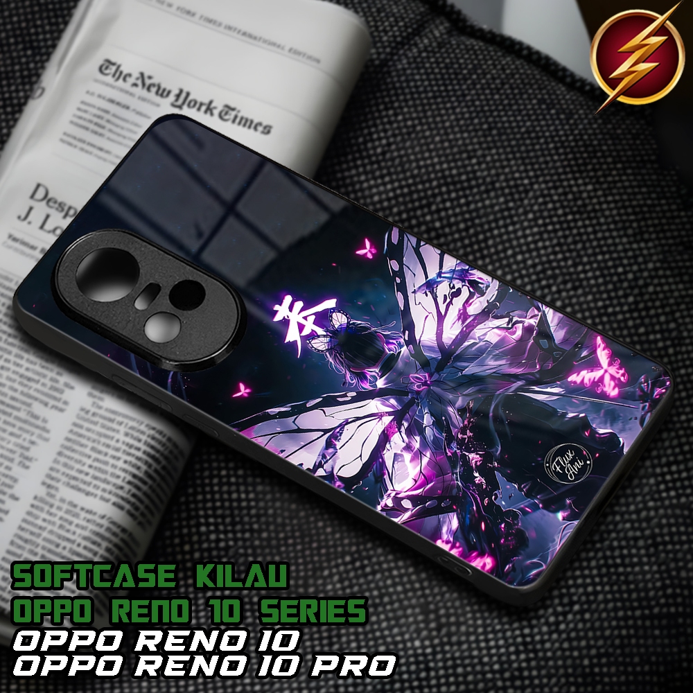 (SC16) Softcase Kilau Oppo Reno 10Pro | Premium Kesing  Oppo | Case Kilau | Casing Keren Lucu Aestet